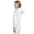 White - Back - Build Your Brand Womens-Ladies Basic Hoodie