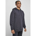 Navy - Back - Build Your Brand Mens Basic Oversized Hoodie