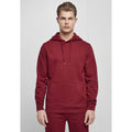 Burgundy - Back - Build Your Brand Mens Basic Hoodie