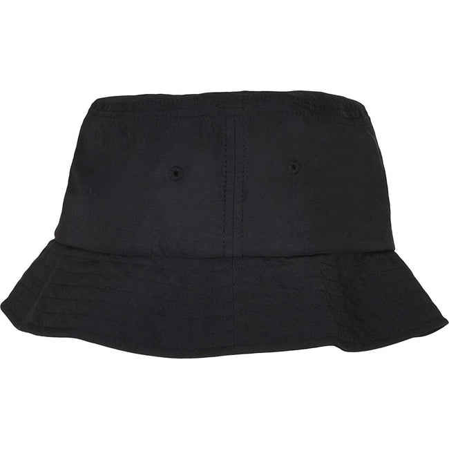 Black - Back - Flexfit Unisex Adult Bucket Hat