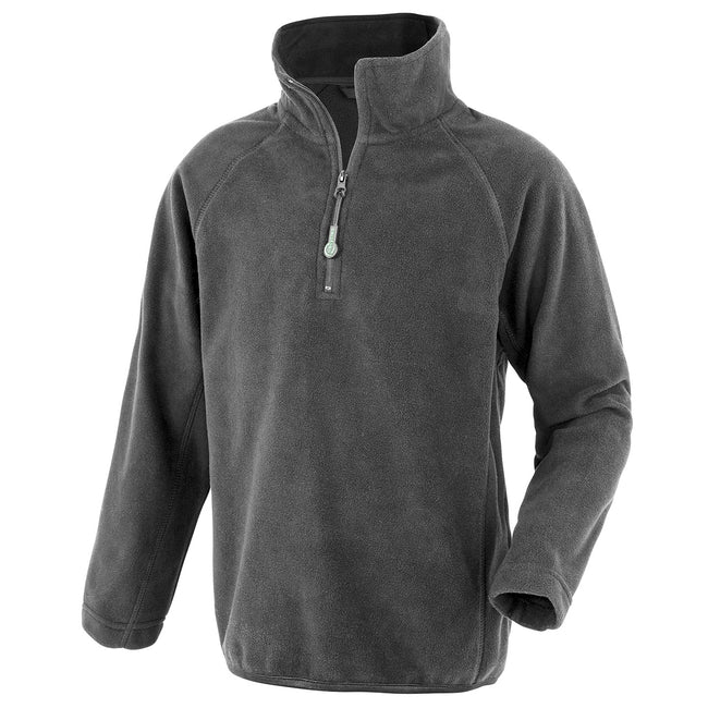 Gray - Front - Result Genuine Recycled Childrens-Kids Junior Microfleece Top