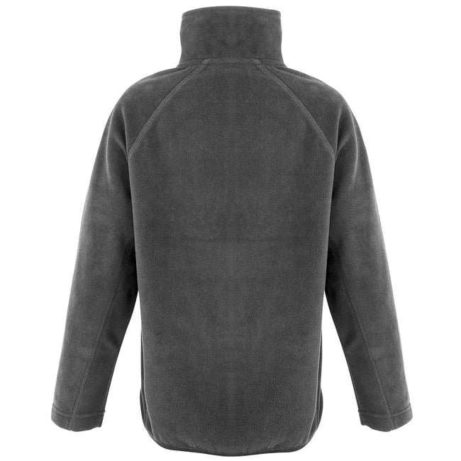 Gray - Back - Result Genuine Recycled Childrens-Kids Junior Microfleece Top