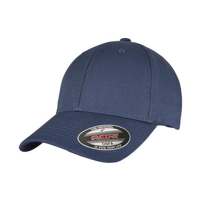 Dark Navy - Front - Flexfit Unisex Adult Alpha Shape Baseball Cap
