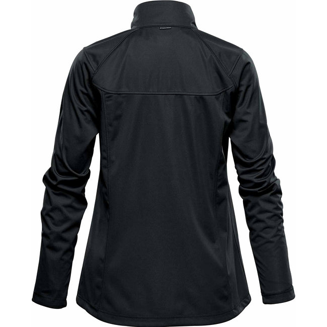 Black - Back - Stormtech Womens-Ladies Greenwich Lightweight Soft Shell Jacket
