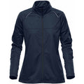 Navy - Front - Stormtech Womens-Ladies Greenwich Lightweight Soft Shell Jacket