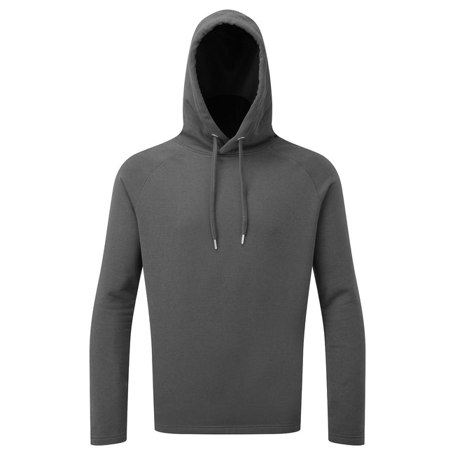 Charcoal - Front - TriDri Mens Hoodie