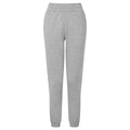 Heather Grey - Front - TriDri Womens-Ladies Heather Plain Sweatpants