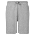 Heather Grey - Front - TriDri Mens Heather Sweat Shorts