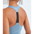 Dusky Blue Melange - Lifestyle - TriDri Womens-Ladies Performance Backstrap Undershirt