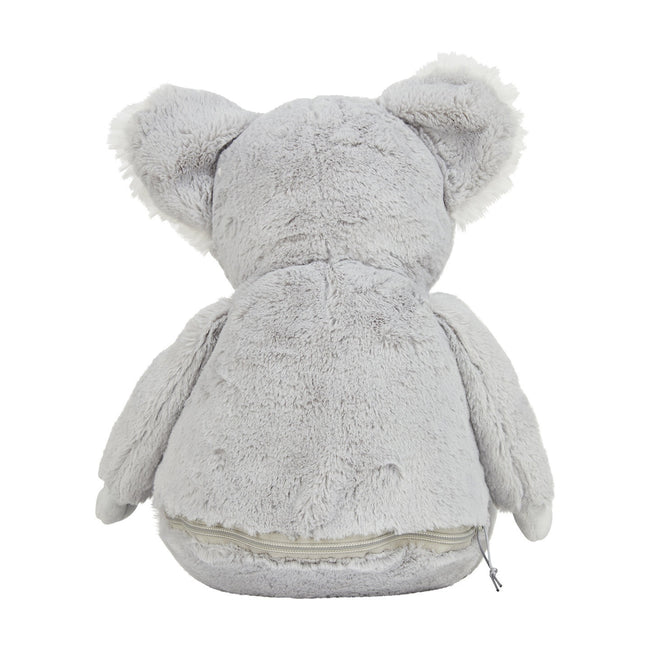 Gray - Back - Mumbles Zippie Koala Plush Toy