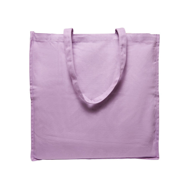 Soft Lilac - Front - Build Your Brand Canvas Tote Bag