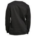 Black - Side - Build Your Brand Mens Basic Sweatshirt