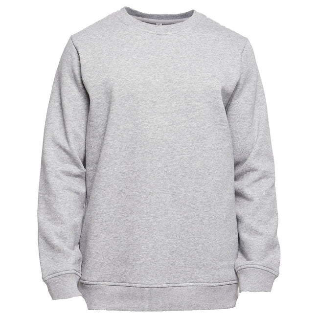 Heather Grey - Front - Build Your Brand Mens Basic Sweatshirt