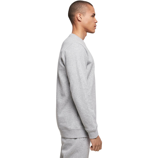 Heather Grey - Lifestyle - Build Your Brand Mens Basic Sweatshirt