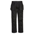 Black - Front - Portwest Mens WX2 Cargo Pants