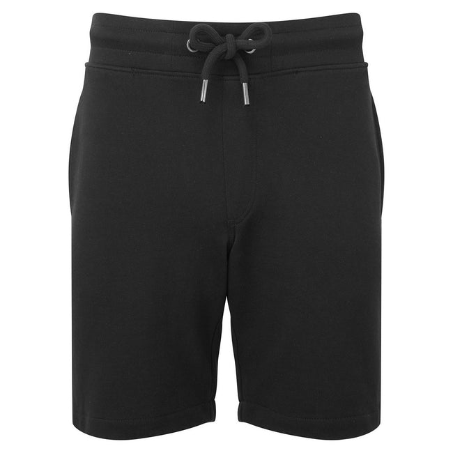 Black - Front - Mens Recycled Jersey Shorts