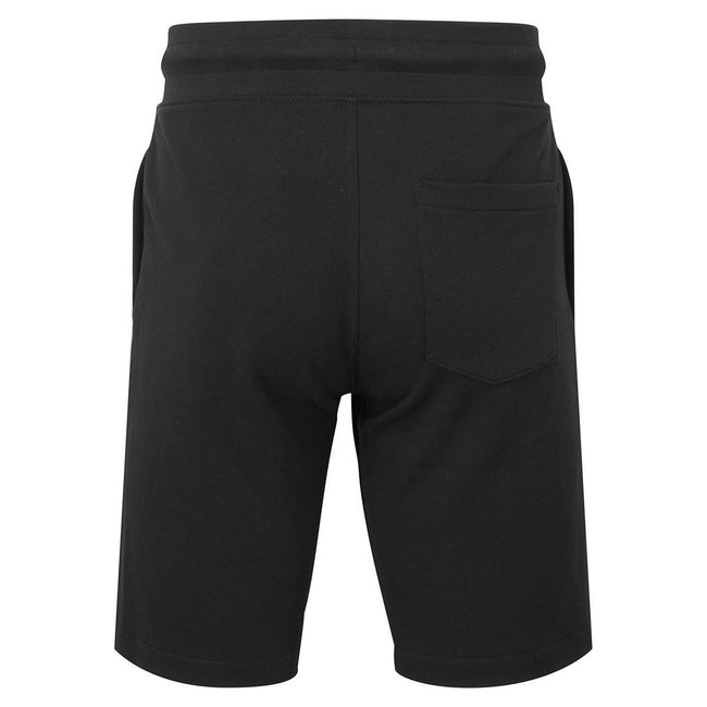 Black - Back - Mens Recycled Jersey Shorts
