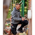 Charcoal - Back - Scruffs Mens Trade Air Layer Hoodie