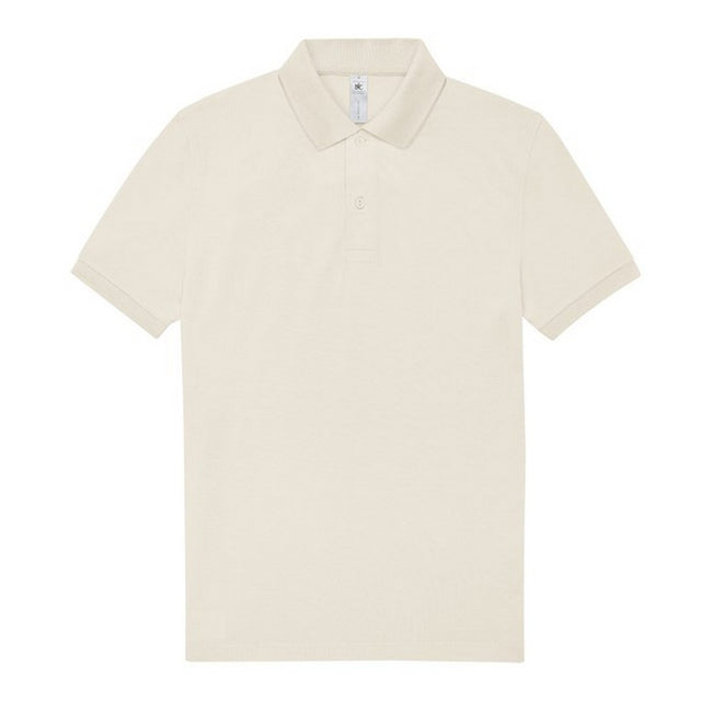 Off White - Front - B&C Mens My Polo Shirt