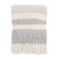 Gray - Front - Home & Living Izzy Recycled Throw