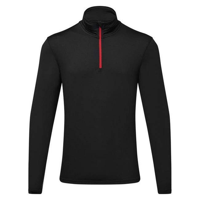 Black-Red - Front - TriDri Mens Athletic Top