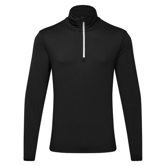 Black-White - Front - TriDri Mens Athletic Top