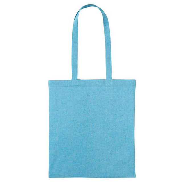 Sky Blue Marl - Front - Nutshell Recycled Cotton Shopper