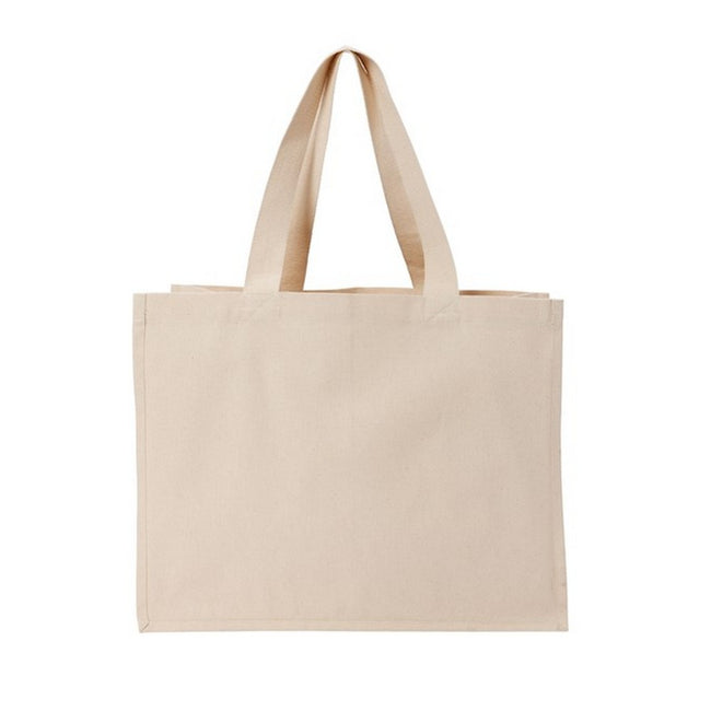 Natural - Front - Nutshell Premium Canvas Shopper