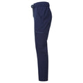 Navy - Side - Premier Mens Onna-Stretch Cargo Pants