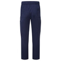 Navy - Back - Premier Mens Onna-Stretch Cargo Pants