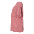 Mauve - Side - BELLA + CANVAS Womens Slouchy V-Neck Tee