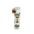 White - Front - Something Different Scented Christmas Scene Candle Jar