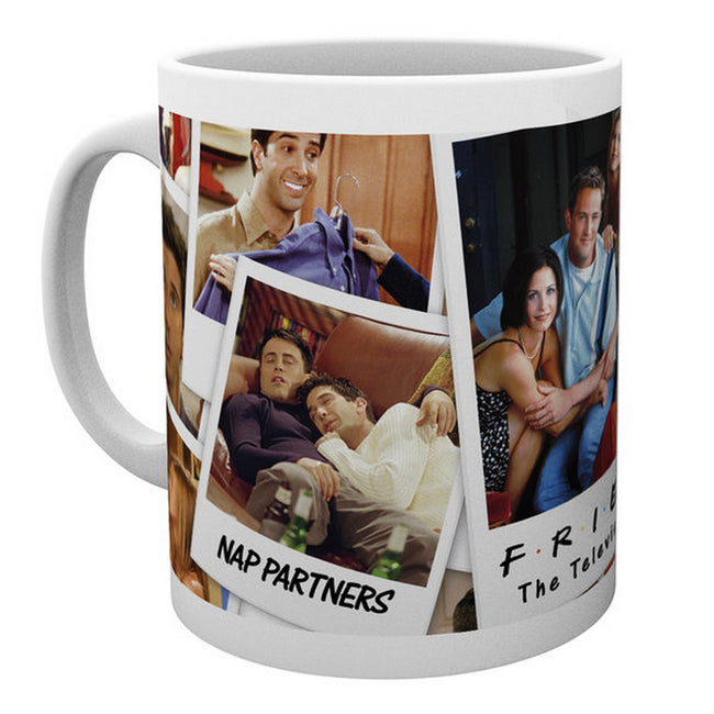 White - Front - Friends Official Character Design Ceramic Mug