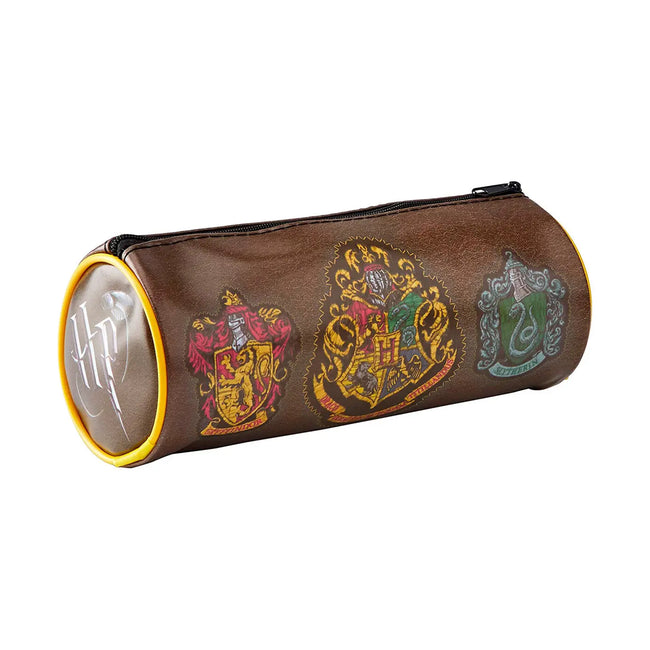 Multicolored - Front - Harry Potter Barrel Pencil Case