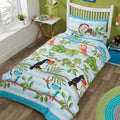 Multicolored - Front - Rainforest Duvet Set