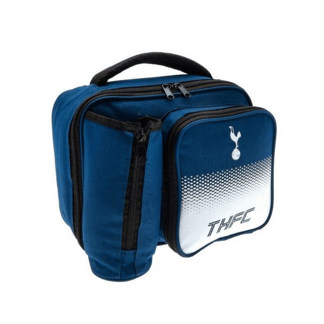 Blue - Back - Tottenham Fade Lunch Bag with Bottle Holder