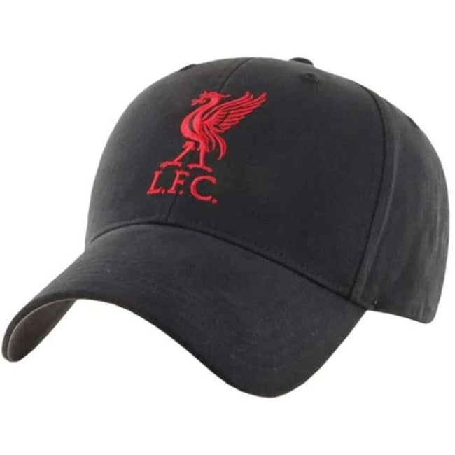 Black - Front - Liverpool FC Baseball Cap
