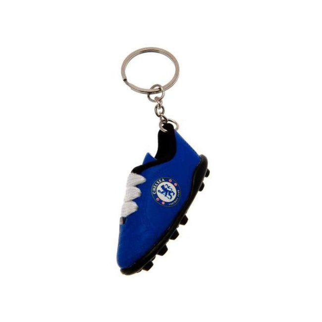 Blue - Front - Chelsea FC Boot 3D Keyring