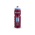 Claret Red-Sky Blue - Front - West Ham United FC Plastic Water Bottle
