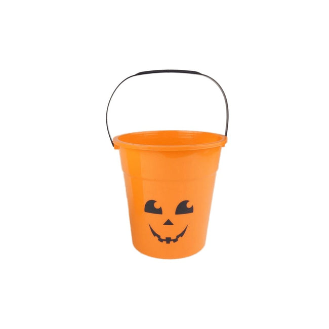 Orange - Front - Scream Machine Pumpkin Halloween Bucket