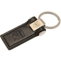 Black - Back - Arsenal FC Leather Keychain