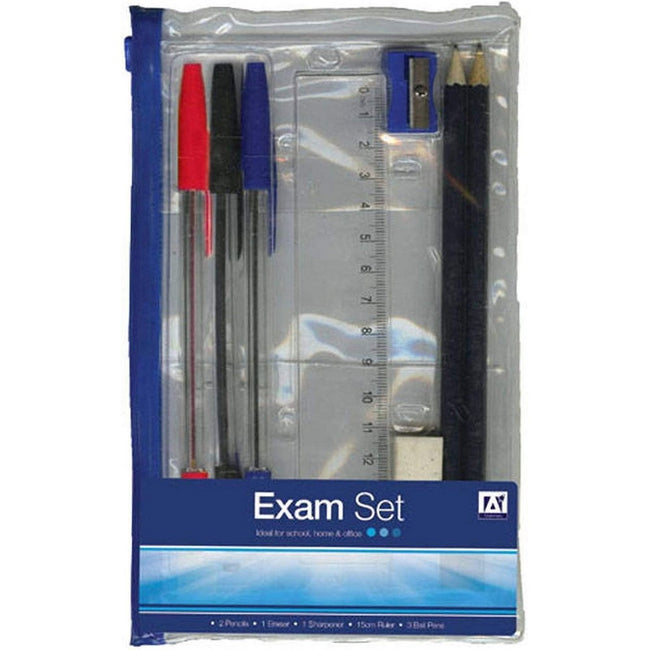 Multicolored - Front - Anker Pencil Case Set (Pack of 9)