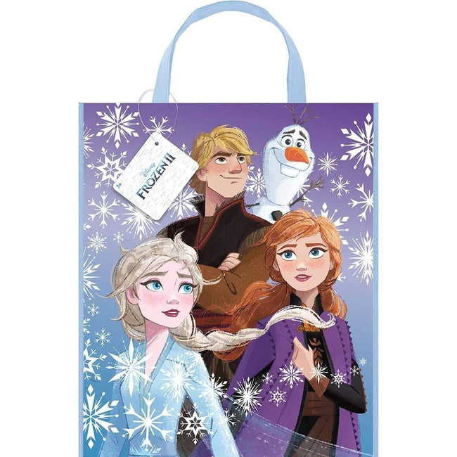 Multicolored - Front - Frozen II Plastic Tote Bag