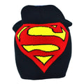 Multicolored - Front - Superman Childrens-Boys Official Logo Roll Down Beanie Hat