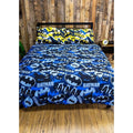 Blue-Yellow-Black - Side - Batman Reversible Camo Duvet Set