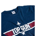 Navy Blue-Gray - Lifestyle - Top Gun Mens Logo Cuffed Pajama Set