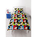 Blue-Yellow-Red - Back - Mickey Mouse Reversible Duvet Set