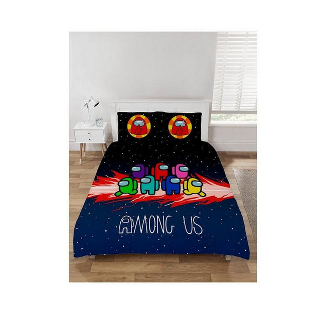 Multicolored - Side - Among Us Space Duvet Set