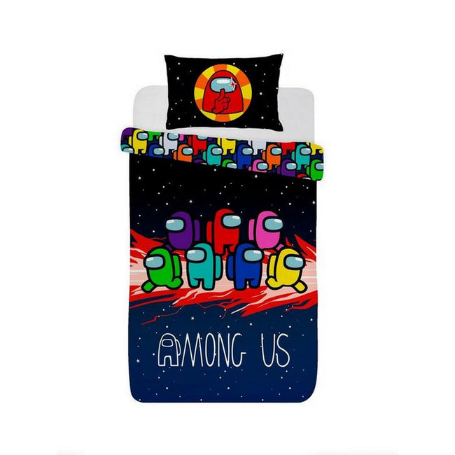 Multicolored - Lifestyle - Among Us Space Duvet Set