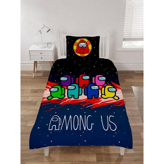 Multicolored - Pack Shot - Among Us Space Duvet Set